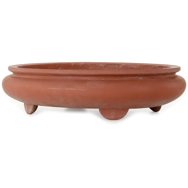 Pot ovale non émaillé pour bonsaï - 395 x 345 x 95 mm