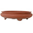 Pot ovale non émaillé pour bonsaï - 395 x 345 x 95 mm