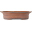 Pot à bonsaï ovale non émaillé de Seibun - 475 x 390 x 113 mm