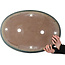 Maceta ovalada para bonsái de color verde azulado de Suishoen Hekisui - 635 x 450 x 83 mm