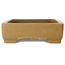 Pot à bonsaï rectangulaire non émaillé de Maruhei - 430 x 312 x 92 mm