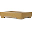 Pot à bonsaï rectangulaire non émaillé de Maruhei - 430 x 312 x 92 mm