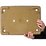 Maceta rectangular sin esmaltar para bonsái de Maruhei - 430 x 312 x 92 mm