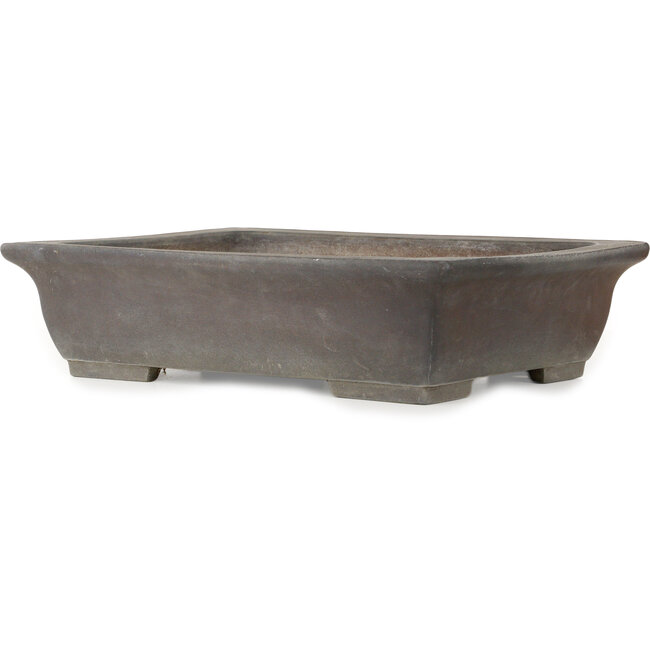 Vaso bonsai rettangolare non smaltato di Reihou, prima generazione - 483 x 368 x 125 mm