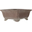 Pot à bonsaï carré non émaillé - 385 x 385 x 153 mm