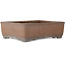 Pot à bonsaï rectangulaire non émaillé de Gyouzan - 430 x 320 x 133 mm
