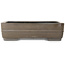 Maceta rectangular sin esmaltar para bonsái de Eiraku - 435 x 325 x 120 mm