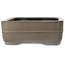 Maceta rectangular sin esmaltar para bonsái de Eiraku - 435 x 325 x 120 mm