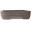 Rectangular unglazed bonsai pot by Eiraku - 435 x 325 x 120 mm