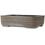 Pot à bonsaï rectangulaire non émaillé par Eiraku - 435 x 325 x 120 mm