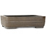 Maceta rectangular sin esmaltar para bonsái de Eiraku - 435 x 325 x 120 mm