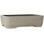 Maceta rectangular sin esmaltar para bonsái de Seizan (Sr. Kataoka Makoto) - 492 x 362 x 130 mm