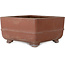 Pot à bonsaï carré non émaillé - 375 x 375 x 200 mm