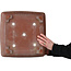 Maceta cuadrada sin esmaltar para bonsái - 375 x 375 x 200 mm