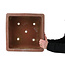Pot à bonsaï carré non émaillé - 375 x 375 x 200 mm