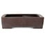 Maceta rectangular sin esmaltar para bonsái - 383 x 305 x 80 mm