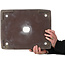 Pot à bonsaï rectangulaire non émaillé - 383 x 305 x 80 mm