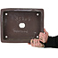 Pot à bonsaï rectangulaire non émaillé - 383 x 305 x 80 mm