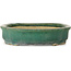 Mokko green bonsai pot by Kanto - 485 x 350 x 80 mm