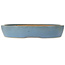 Pot ovale bleu pour bonsaï - 510 x 410 x 85 mm