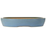 Ovaler blauer Bonsai-Topf – 510 x 410 x 85 mm