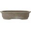 Vaso bonsai ovale non smaltato di Keizan - 430 x 345 x 100 mm
