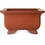 Pot à bonsaï rectangulaire non émaillé de Keizan - 470 x 342 x 185 mm