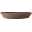 Round unglazed bonsai pot - 570 x 570 x 95 mm