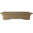 Rectangular unglazed bonsai pot - 447 x 347 x 90 mm