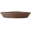 Round unglazed bonsai pot - 570 x 570 x 95 mm