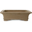 Pot à bonsaï rectangulaire non émaillé - 447 x 347 x 90 mm