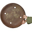 Pot à bonsaï rond non émaillé - 570 x 570 x 95 mm