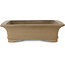 Maceta rectangular sin esmaltar para bonsái - 447 x 347 x 90 mm