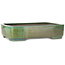 Rechthoekige groene bonsaipot van Houtoku - 412 x 303 x 97 mm
