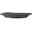 Round unglazed bonsai pot - 500 x 500 x 55 mm