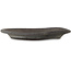 Round unglazed bonsai pot - 500 x 500 x 55 mm