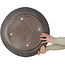 Pot à bonsaï rond non émaillé - 500 x 500 x 55 mm