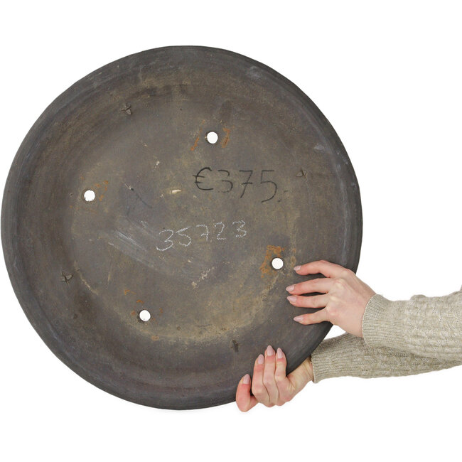 Pot à bonsaï rond non émaillé - 500 x 500 x 55 mm