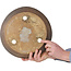 Vaso bonsai rotondo non smaltato - 360 x 360 x 45 mm