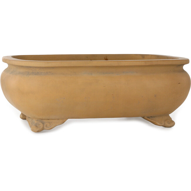 Vaso bonsai ovale non smaltato di Shoko - 485 x 395 x 175 mm