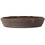 Round unglazed bonsai pot by Ryugaku Marutsune (Mr. Matsumoto Takashi) - 465 x 465 x 85 mm