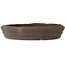 Round unglazed bonsai pot by Ryugaku Marutsune (Mr. Matsumoto Takashi) - 465 x 465 x 85 mm