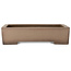 Maceta rectangular sin esmaltar para bonsái de Sanpou - 410 x 315 x 98 mm