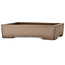 Pot à bonsaï rectangulaire non émaillé de Sanpou - 410 x 315 x 98 mm