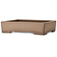 Rectangular unglazed bonsai pot by Sanpou - 410 x 315 x 98 mm