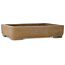 Rechteckiger, unglasierter Bonsai-Topf – 425 x 305 x 95 mm