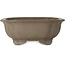 Lotus bonsai pot zonder glazuur van Yuuji (Gyouzan) - 445 x 445 x 170 mm