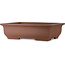Pot à bonsaï rectangulaire non émaillé d'Itayama - 575 x 430 x 163 mm
