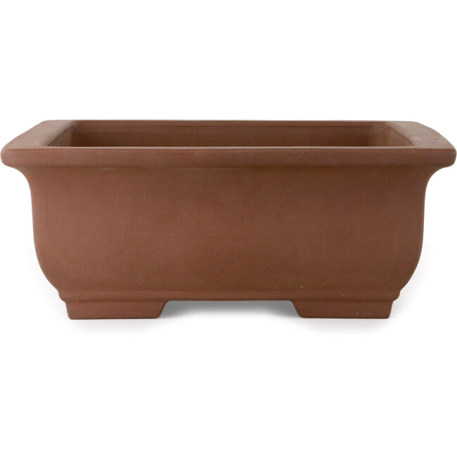 Maceta rectangular sin esmaltar para bonsái de Itayama - 575 x 430 x 163 mm