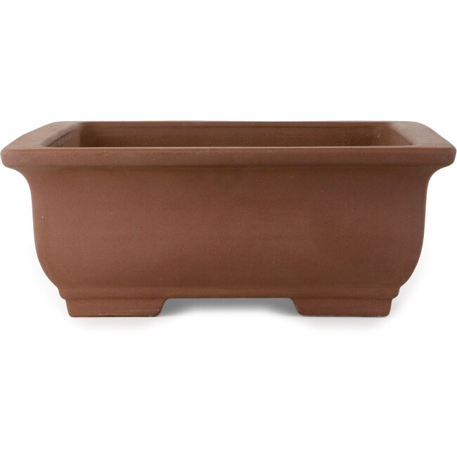 Maceta rectangular sin esmaltar para bonsái de Itayama - 575 x 430 x 163 mm